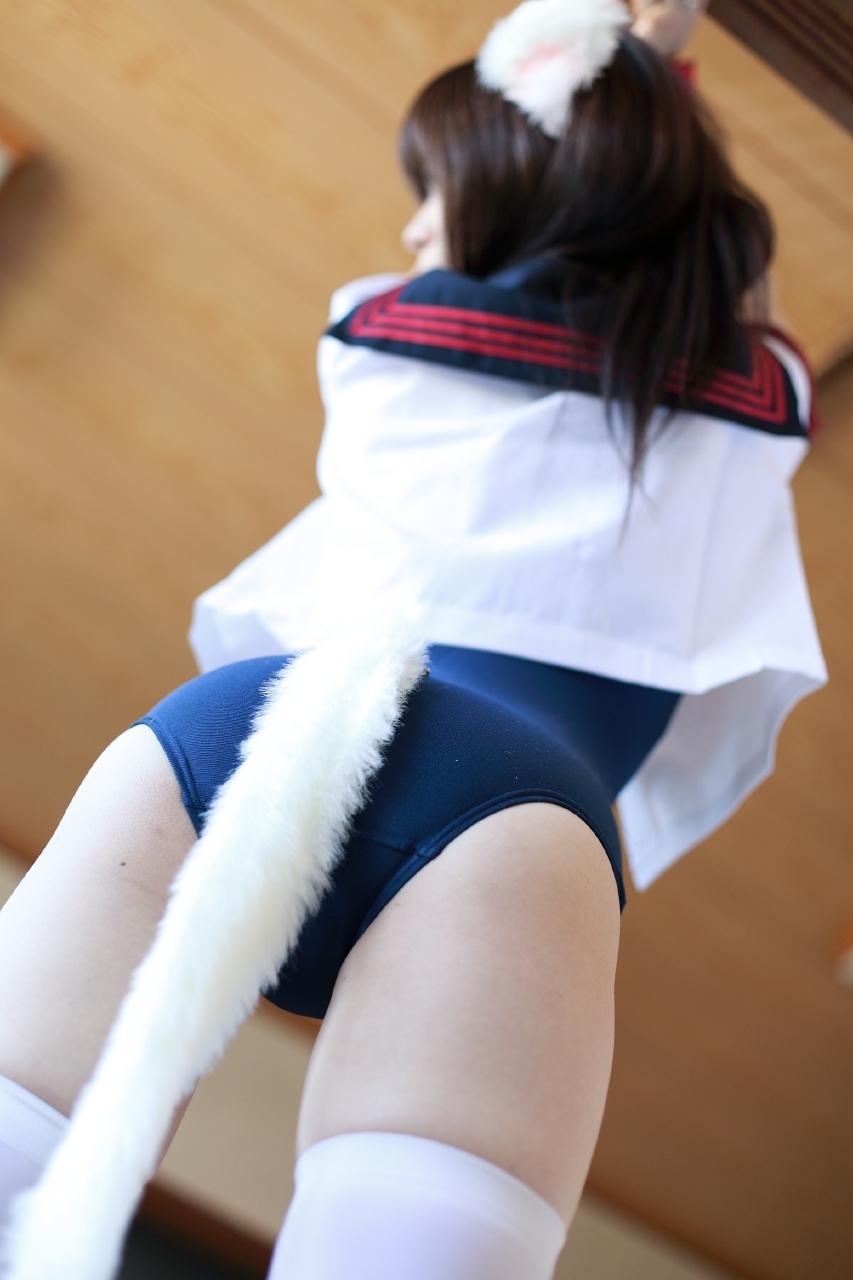 [Cosplay] 2013.04.05 Neko  School Girl - 2 Cosplayers